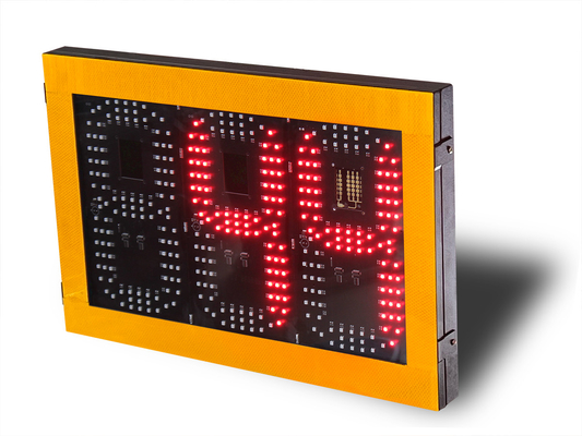 Built-In Radar Detection Speed Three Digit Two Color Display Screen