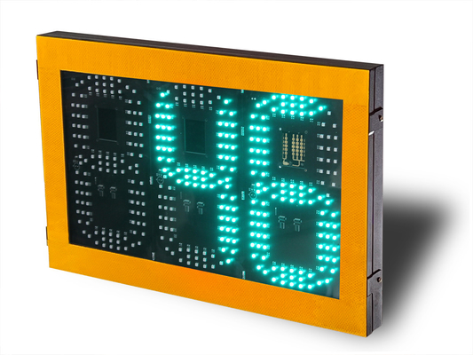 Three Digit IP54 Waterproof Traffic Sign with 200 Meters Radar Detection