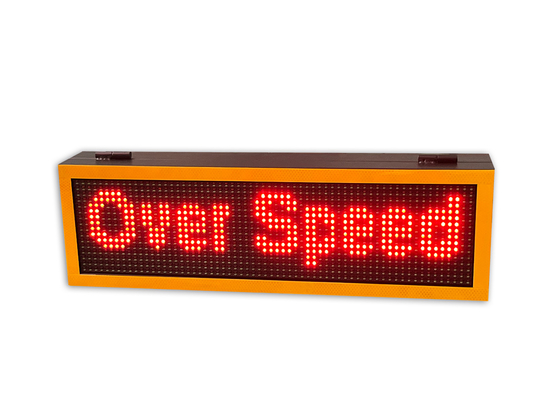 School Area Used Warning Radar Traffic Speed Sign With External Radar Module