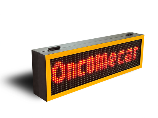 School Area Used Warning Radar Traffic Speed Sign With External Radar Module
