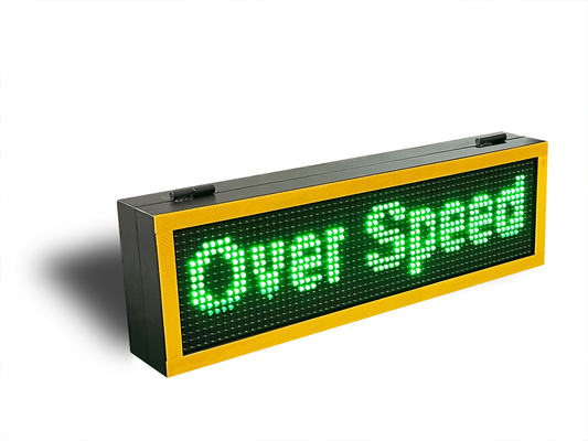 School Area Used Warning Radar Traffic Speed Sign With External Radar Module