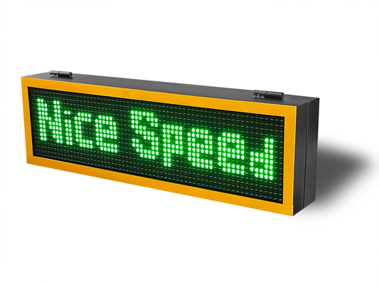 Parking Lot Used Used Radar Detection Traffic Speed Limit Signs In IP54