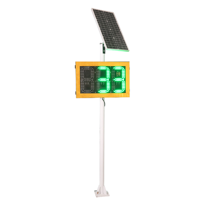 Advanced Traffic Speed Signs with Integrated Radar Operating Temperature Range -40.C to 60.C