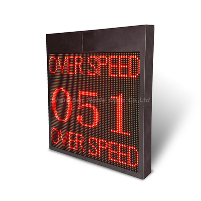 VMS Display Radar Speed Signs Sign With Plate Recognition With radar speed detector