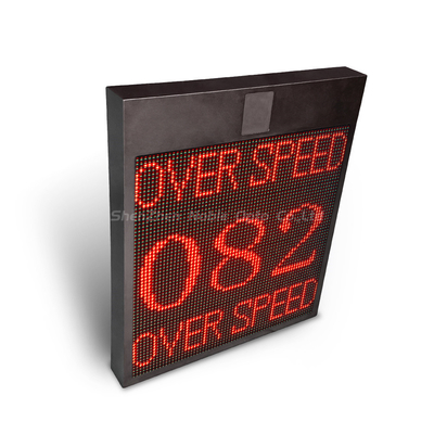 VMS Display Radar Speed Signs Sign With Plate Recognition With radar speed detector