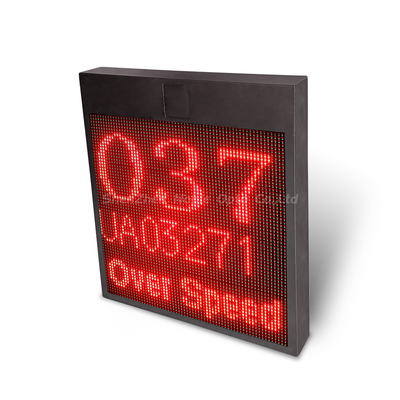 OEM Solar LED Speed  Limited Sign With Traffic Sign Costs