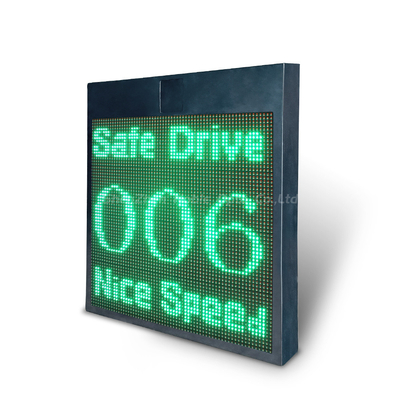 Compact and Precise Vehicle Speed Display Radar Speed Signs for Speeding Control CE FCC Certified