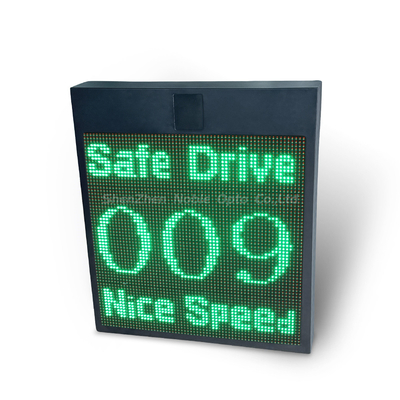 VMS Display Radar Speed Signs Solar-Powered Radar Speed Signs with LED Display
