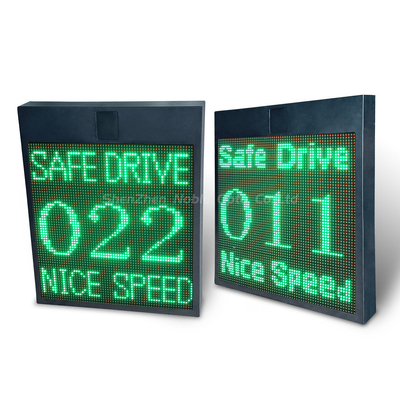 VMS Display Radar Speed Signs Solar-Powered Radar Speed Signs with LED Display