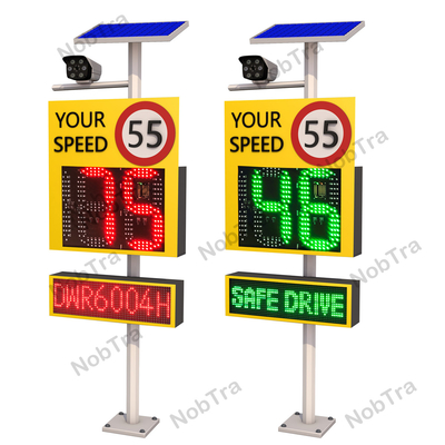 188 Digit Screen And 1 Line Screen Screen Traffic Sign for Speed Measurement in Demanding Environments