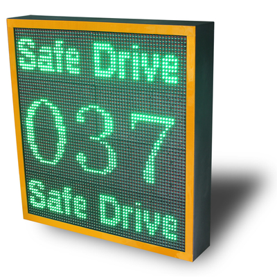 High Visibility LPR Speed Sign with Real Time Phone App Alerts
