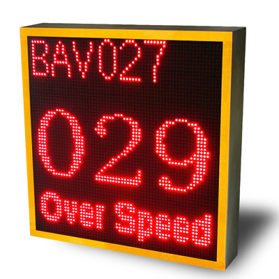 140 Degree Aluminum Alloy Vehicle Speed Display Speed Limit with Phone App Setting