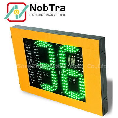 Clear LPR Screen LED Radar Speed Notification Sign with 24.125 GHz Radar