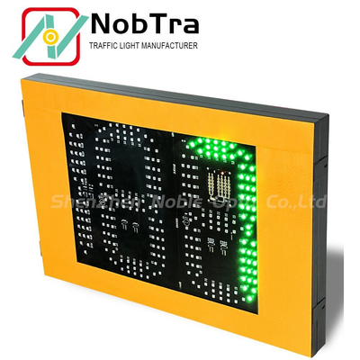 Red And Green Solar Powered Speed Radar Traffic Signs 2 And Half Digit Display