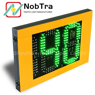 Integrated Radar Speed Feedback Sign can with Plate Recognition LPR Red And Green
