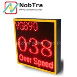 Integrated Lpr Led Vehicle Speed Display Sign Two Color Ce Certification