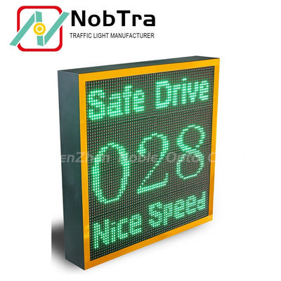 Weatherproof IP54 Customize The Screen Content Speed Signs Offering Wireless Communication Method Providing Real Time Speed Data And Alerts