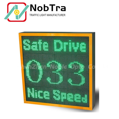 Crossroad Application Solar Speed Traffic Sign With NICE SPEED Display