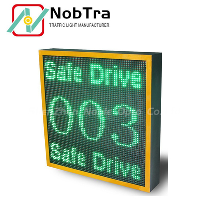 Crossroad Application Solar Speed Traffic Sign With NICE SPEED Display