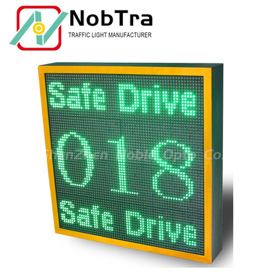 IP54 Certified NBP10-L4 Solar LPR Speed Sign with Remote Phone APP Control