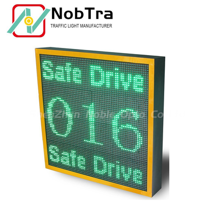 IP54 Certified NBP10-L4 Solar LPR Speed Sign with Remote Phone APP Control