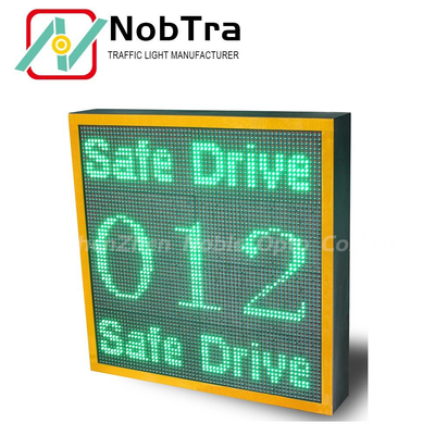 IP54 Certified NBP10-L4 Solar LPR Speed Sign with Remote Phone APP Control