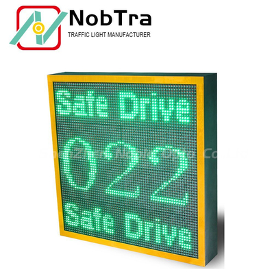 Crossroad Application Solar Speed Traffic Sign With NICE SPEED Display