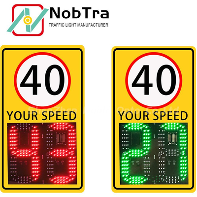 Solar Powered Variable Speed Limit Driver Feedback Sign
