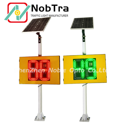 200m Monitoring Range Solar Or AC Radar Display Speed Limit Feedback Sign