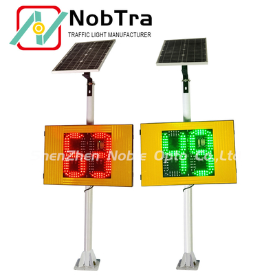 200m Monitoring Range Solar Or AC Radar Display Speed Limit Feedback Sign