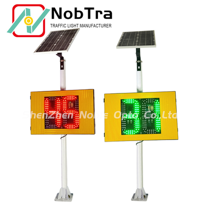 Solar Powered Led Display Pole Mount Radar Speed Sign For Speed Measurement