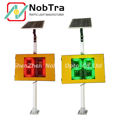 Solar Cold Rolled Sheet Traffic Beacon System High Durability and Standard Phone App Control