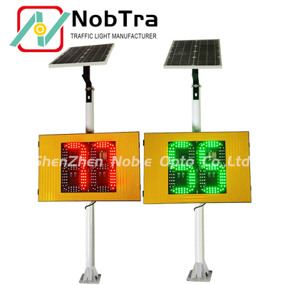 Highly Solar Radar Traffic Signal with CE Certification and Phone App Parameter Settings
