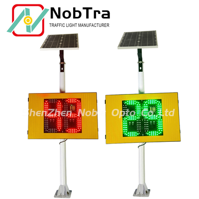 Highly Solar Radar Traffic Signal with CE Certification and Phone App Parameter Settings
