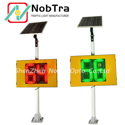 Solar Cold Rolled Sheet Traffic Beacon System High Durability and Standard Phone App Control