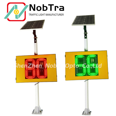 Easy Installation Integrated Radar Solar Traffic Signal with Hoop Mounting Type