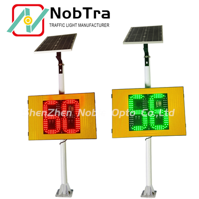 IP54 Weatherproof Solar Radar Traffic Signal for High Durability Ce Certification