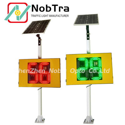 IP54 Weatherproof Solar Radar Traffic Signal for High Durability Ce Certification