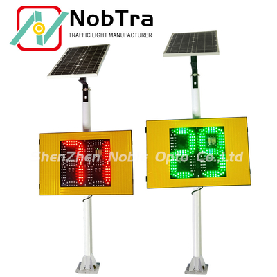 IP54 Weatherproof Solar Radar Traffic Signal for High Durability Ce Certification