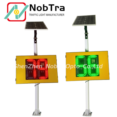 IP54 Weatherproof Solar Radar Traffic Signal for High Durability Ce Certification