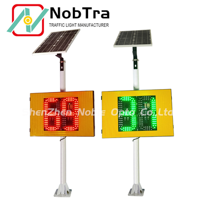 Easy Installation Integrated Radar Solar Traffic Signal with Hoop Mounting Type
