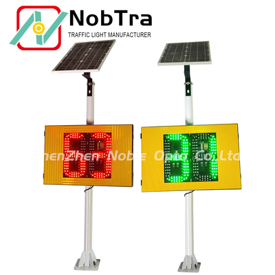 60watts Solar Radar Beacon System Weatherproof IP54 12VDC Working Voltage Red And Green