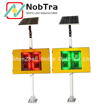 Overspeed Record Cold Rolled Sheet Solar Traffic Beacon System 9.1KG Screen Weight