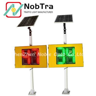 500 Meters Visibility Range Solar Radar Traffic Signal with Integrated Radar Technology