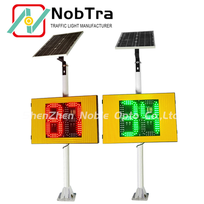 500 Meters Visibility Range Solar Radar Traffic Signal with Integrated Radar Technology