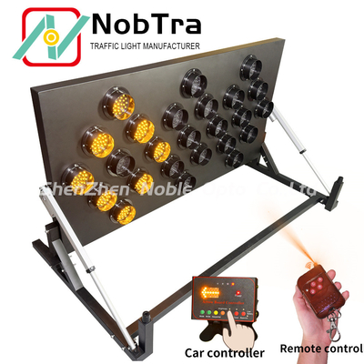 LED Arrow Board For Traffic Construction Zones With Wireless Remote Controller