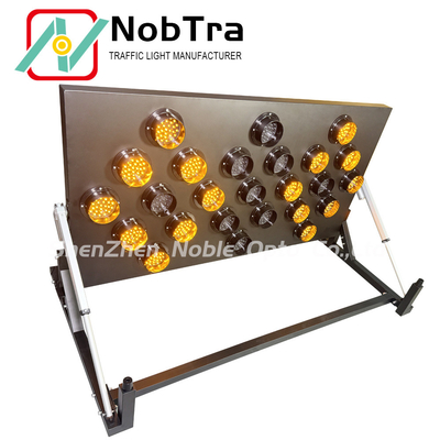 Amber Multi Temporary Traffic Control Highway Safety with Flashing Work Status CE and NBAB-25VIP