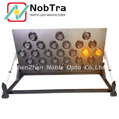 Amber Multi Temporary Traffic Control Highway Safety with Flashing Work Status CE and NBAB-25VIP