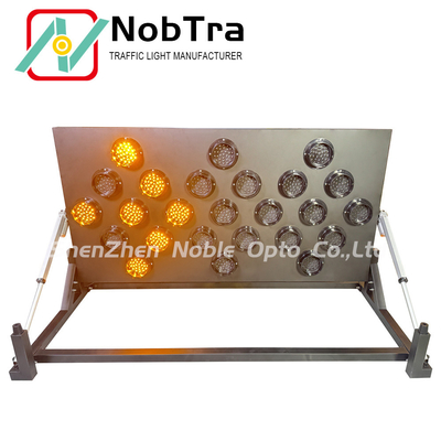 Amber Multi Temporary Traffic Control Highway Safety with Flashing Work Status CE and NBAB-25VIP