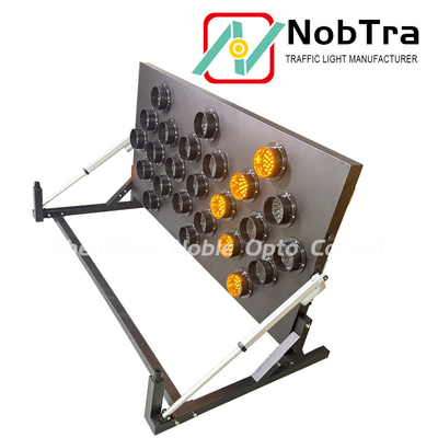 12 Or 24VDC Solar Or Battery Powered LED Arrow Boards with Wireless Remote Control CE Certified